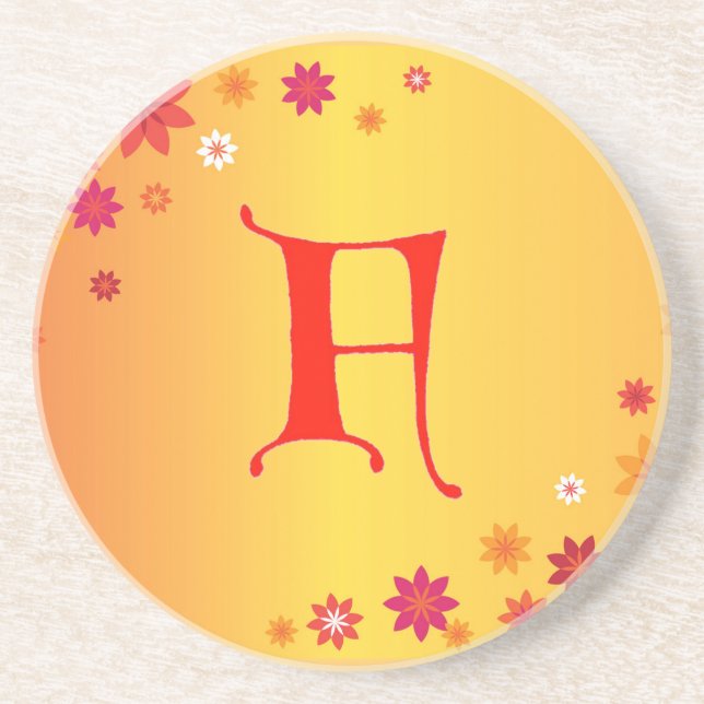 Letter F Coaster (Front)