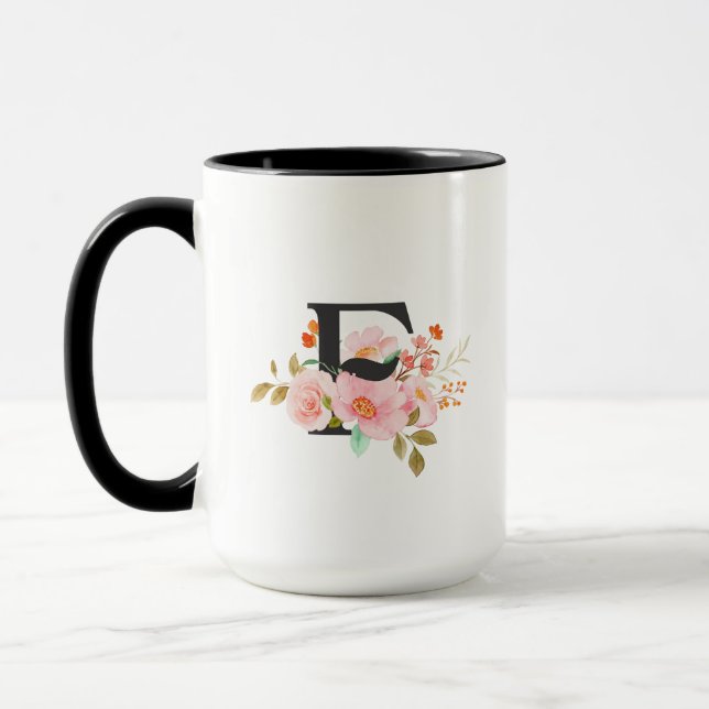 Letter F  Mug (Left)