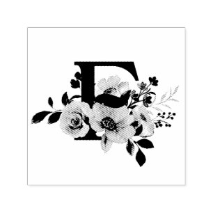 Letter F Self-inking Stamp