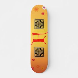 Letter F Skateboard