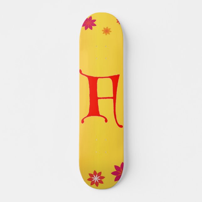 Letter F Skateboard (Front)