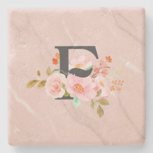 Letter F Stone Coaster