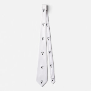 Letter Face Tie