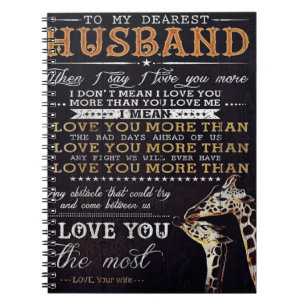 Letter For Family Family Decoration Notebook
