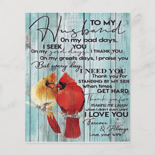 Letter For Husband   Family Decoration   Flyer