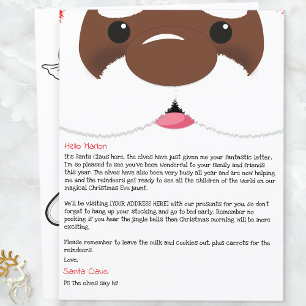Letter From African American Santa Claus