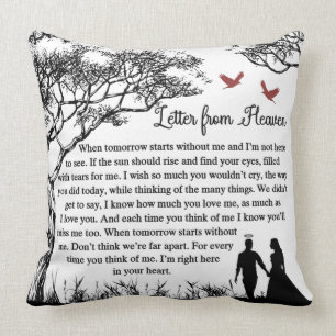 Letter From Heaven Cushion