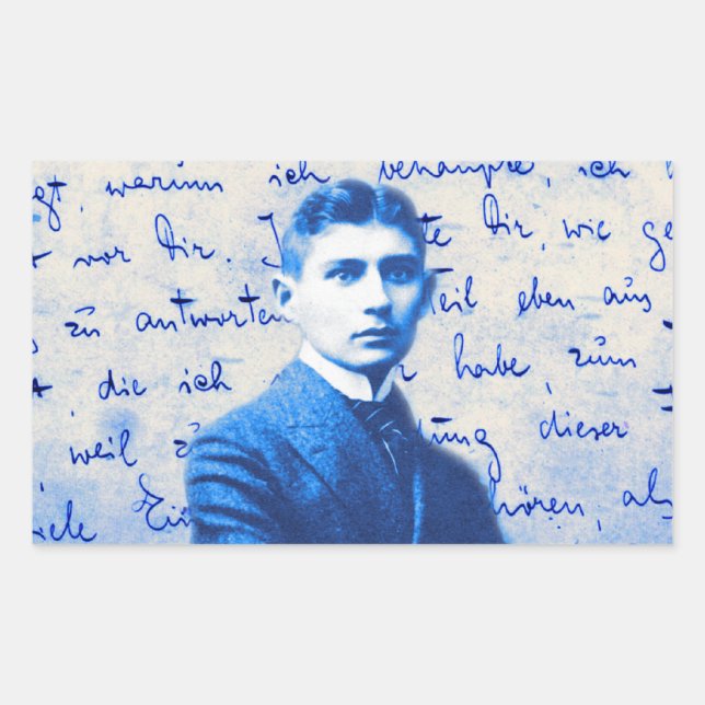 Letter From Kafka Rectangular Sticker (Front)