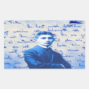 Letter From Kafka Rectangular Sticker