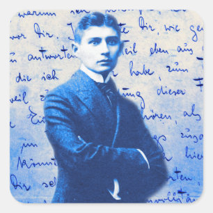 Letter From Kafka Square Sticker