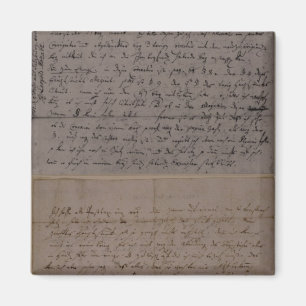 Letter from Leopold Mozart Magnet