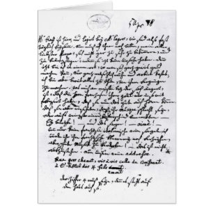 Letter from Mozart to his Father, 5th April