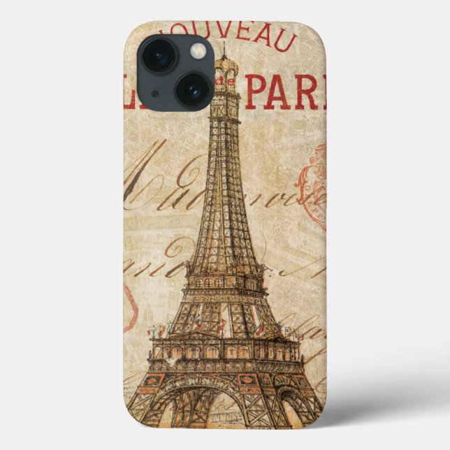 Letter from Paris Case-Mate iPhone Case (Back)