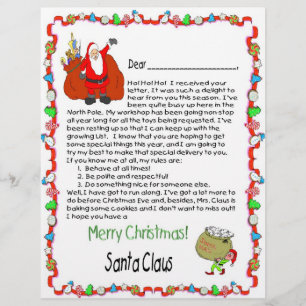 Letter from Santa