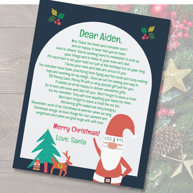 Letter from Santa Nordic Merry Christmas (Letter from Santa Nordic Merry Christmas
)
