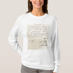 Letter from Sir Francis Drake T-Shirt