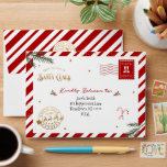 Letter from the North Pole Envelope<br><div class="desc">Custom envelope for your North Pole letters! Perfect for you letters from your Elf or letters from Santa!</div>