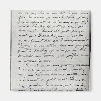 Letter from Zola to Edouard Manet 1868