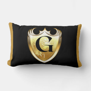 Letter G Capital Alphabet Lumbar Cushion