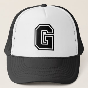 Letter "G" Classic Trucker Hat