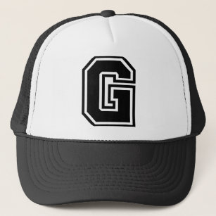 Letter "G" Classic Trucker Hat
