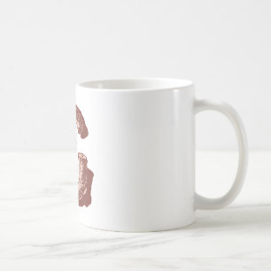 Letter "G" Elegant Embroidered Coffee Mug