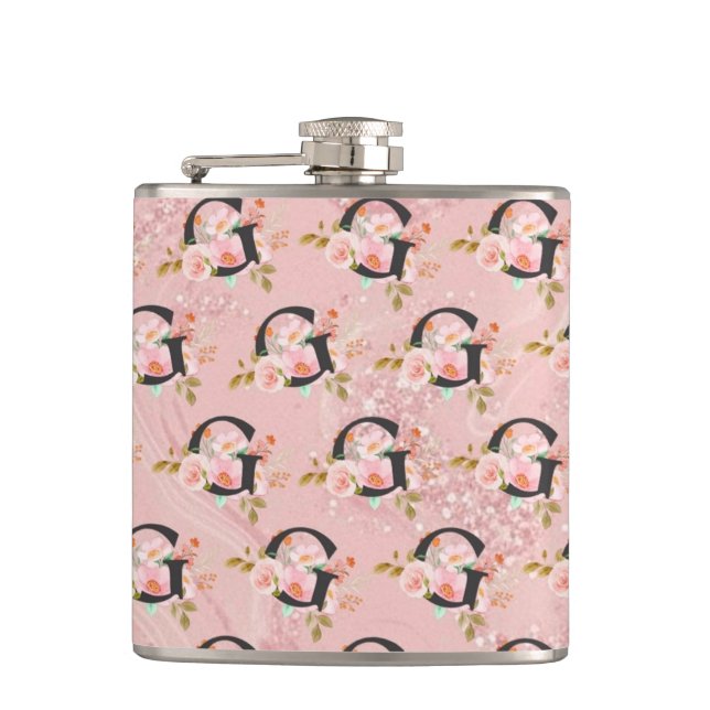 Letter G Hip Flask (Front)