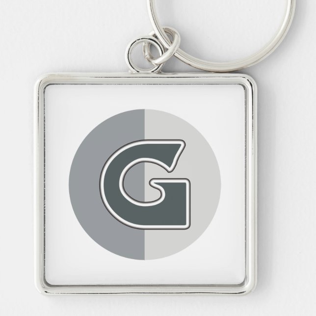 Letter G Key Ring (Front)