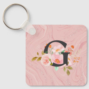 Letter G Key Ring