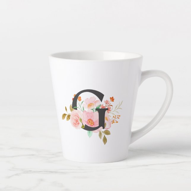 Letter G Latte Mug (Right)