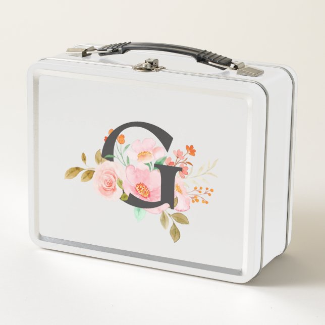 Letter G Metal Lunch Box (Front)