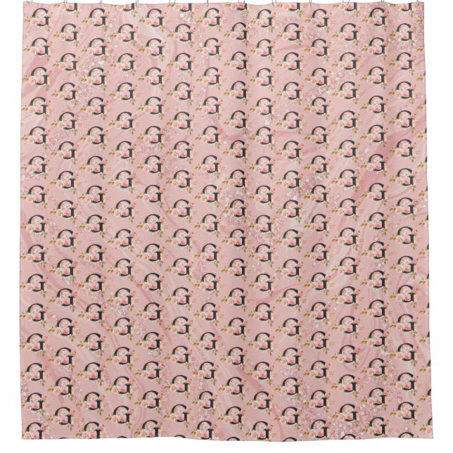 Letter G Shower Curtain (Front)