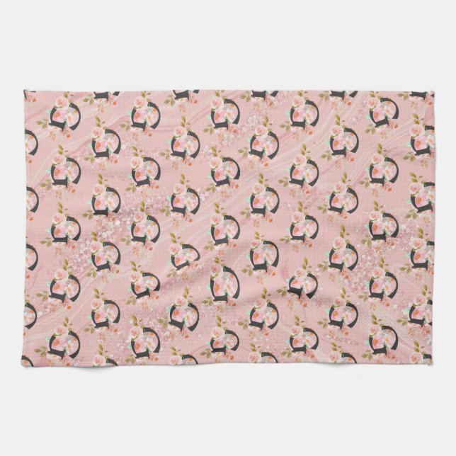 Letter G Tea Towel (Horizontal)