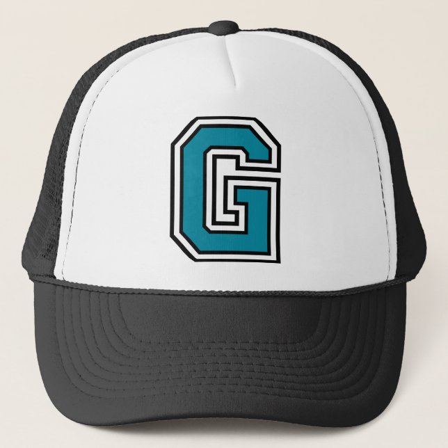 Letter "G" Trucker Hat (Front)
