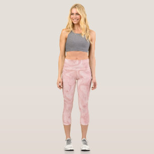 Letter H Capri Leggings