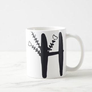 Letter H Coffee Mug