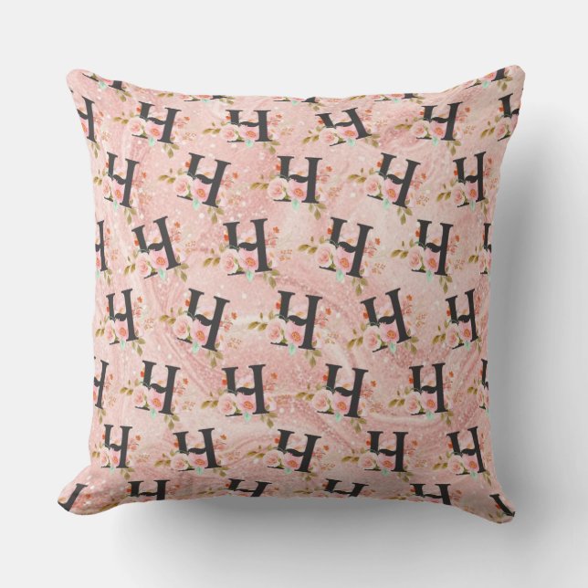 Letter H Cushion (Front)
