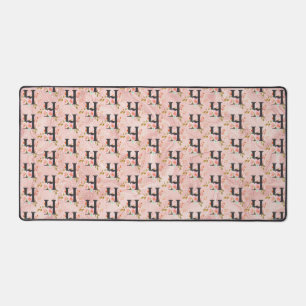 Letter H Desk Mat