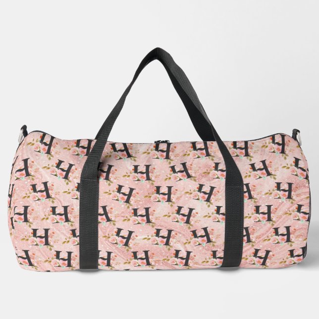Letter H Duffle Bag (Front)
