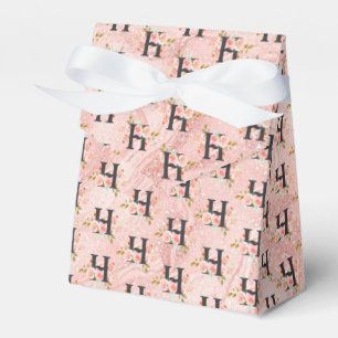 Letter H Favour Box