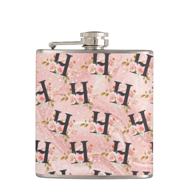 Letter H Hip Flask (Front)