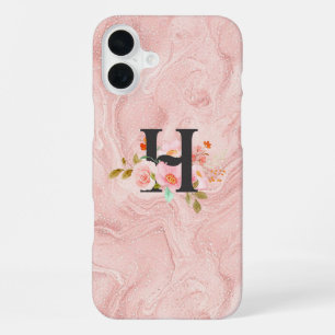 Letter H iPhone 16 Plus Case