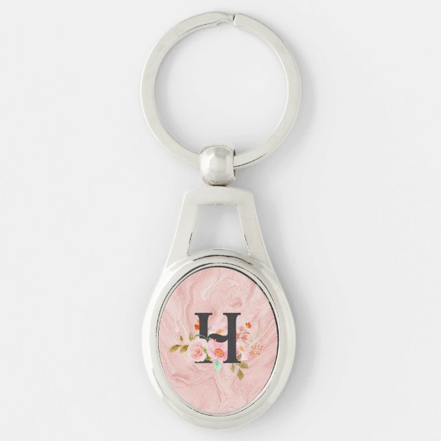Letter H Key Ring (Front)