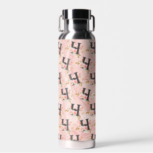 Letter H Water Bottle