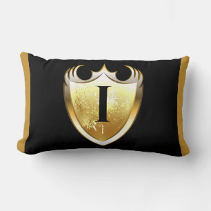 Letter I Capital Alphabet Lumbar Cushion