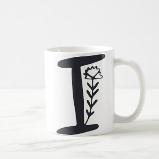 Letter I mug