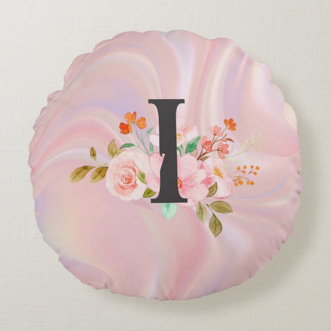 Letter I Round Cushion (Front)