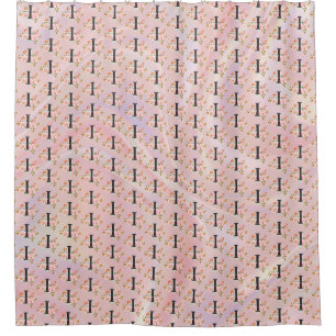 Letter I Shower Curtain