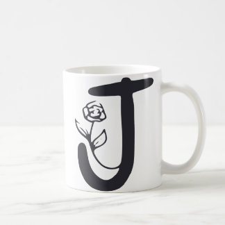 Letter "J" Coffee Mug