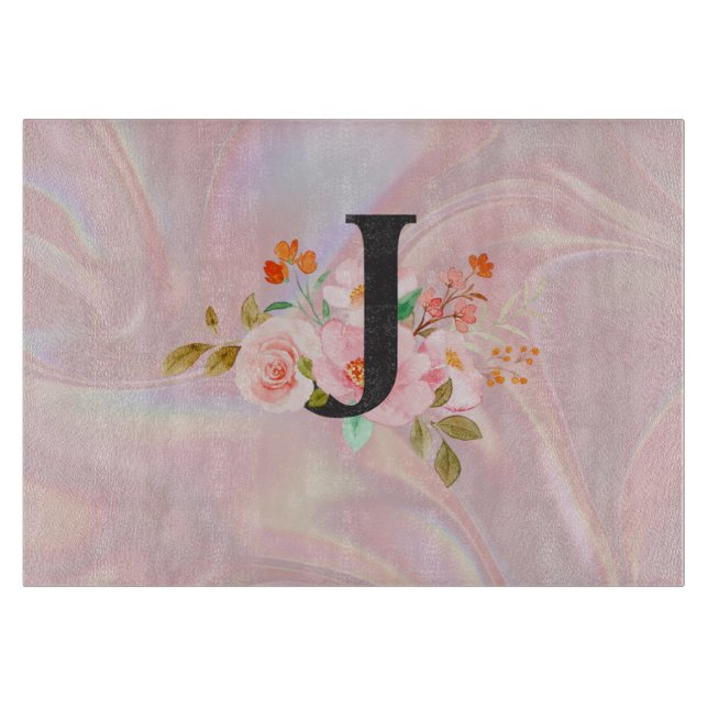 Letter J Cutting Board (Front)